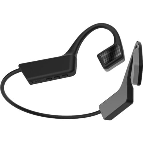 Sports True Wireless Bone Conduction Eartips Handsfree Ear-Hook Open Ear Bluetooth5.0 with Mic for Cycling Driving
