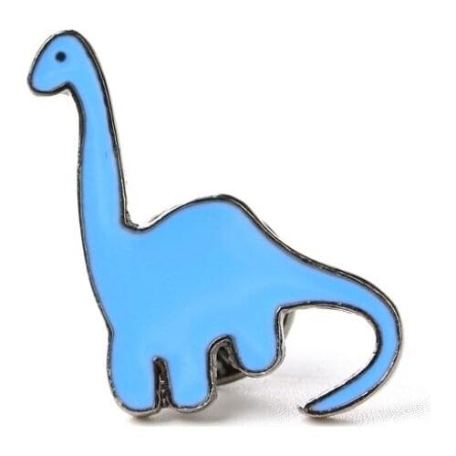 Anime Cartoon Brooch For Womens Multicolor Dinosaur Pin Jewelry Party Office Clothes Scarf Buckle Garment Accessories Gift