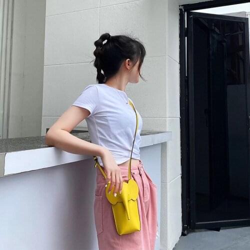 Fashion Genuine Leather Mobile Phone Bags New Elephant Nose Women Messenger Bag 2021 Female Clutch Shopping Bag Bolsas Feminina