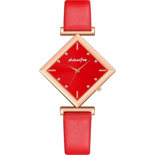 Sleek Minimalist Fashion With Strap Dial Womens Quartz Watch Gift Watch Quartz Wristwatches Buckle Ladies Wrist Watch relogio