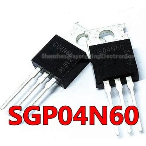 10pcs/lot SGP04N60 G04N60 TO-220 600V 4A new original
