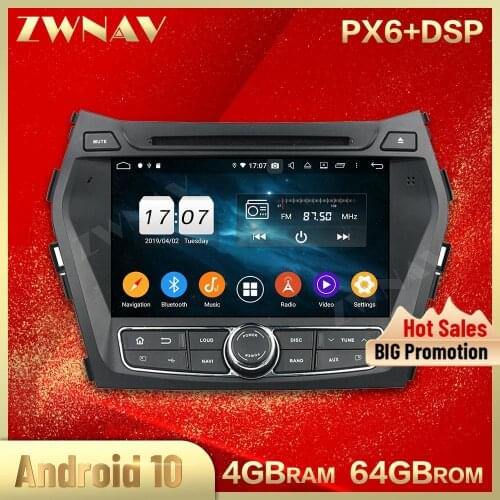 2 din Android 10.0 screen Car Multimedia player For Hyundai IX45 2014-2018 car video radio stereo GPS navi head unit auto stereo