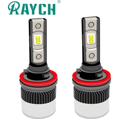 Raych Mini CSP LED Car Headlight H1 H3 H7 9005 9006 HB3 HB4 Car LED Headlamp 6000K CanBus Error Free Auto Accessories Car Kit