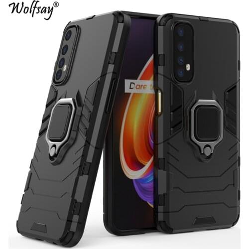 For Oppo Realme 7 Case Bumper Armor Magnetic Suction Stand Full Cover For Oppo Realme 7 8 C3 GT Neo Case Cover For Oppo Realme 7