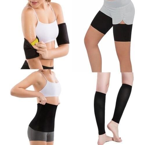 Black Waist Trainer Corsets Belt new Body Shaper Women Shapewear Slimming Thigh Belt Sauna Leg Sweating Weight Loss Arms Fitness