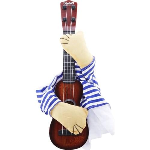 Pet Dogs Play The Guitar Halloween Christmas Special Events Costume Novelty Funny Pet Party Cosplay Apparel Outfit Clothing