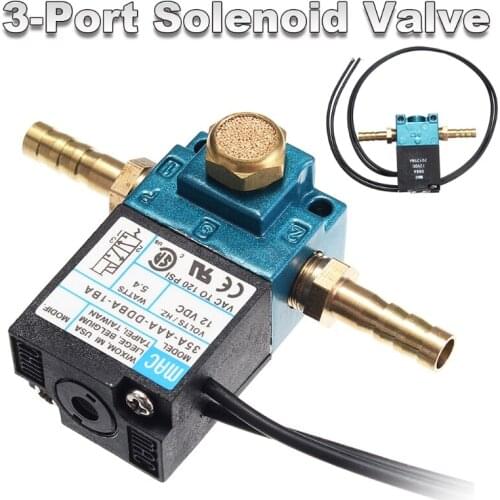 1 Set 35A-AAA-DDBA-1BA Three Port Boost Control Solenoid Valves DC 12V 5.4W High-quality Electromagnetic Valves