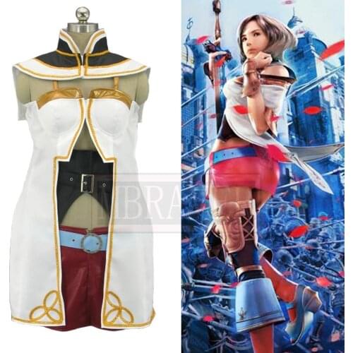 Final Fantasy XII FF12 Ashelia Ashe B'nargin Dalmasca Cosplay Costume Halloween Party Uniform Outfit Custom Made Any Size