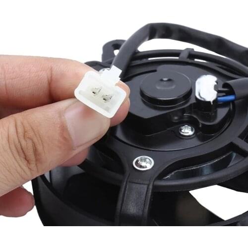 150cc 200cc 250cc Motorcycle Cooling Fan Motorcycle ATVs Off Road Water Tank Radiator 7 Fans Mounting Holes Plastic Oil Cooler