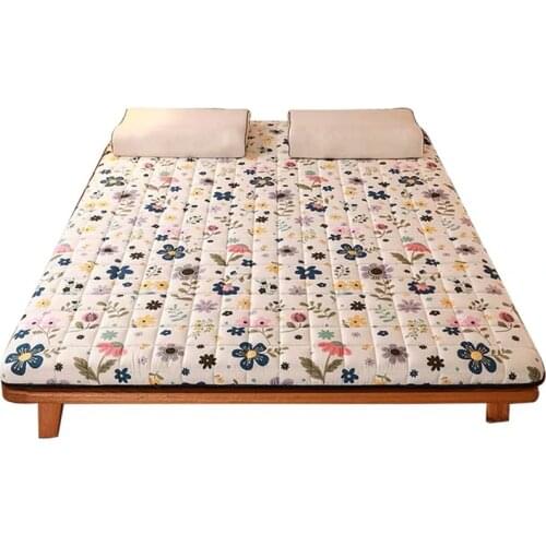 Comfortable Soft Fold Tatami Mattress Adults bedroom Thick Warm single/double Topper sponge Mattress twin queen king full size