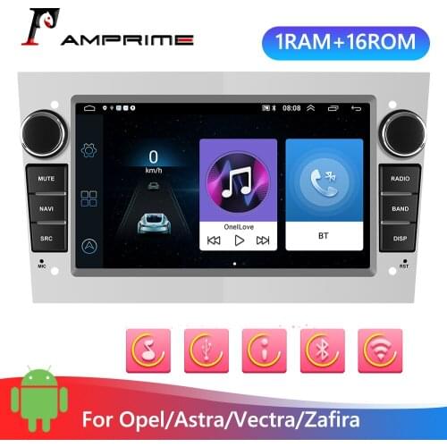 AMPrime For Opel Car Android Multimedia Player 2Din Car Radio Canbus For Astra Antara Vectra Corsa Zafira Meriva vivara Vivaro