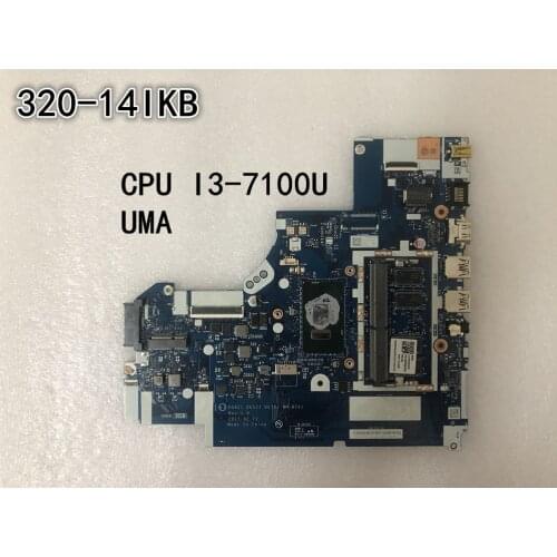 Original laptop Lenovo Ideapad 320-14IKB Motherboard I3-7100U UMA 4G FRU 5B20N82357
