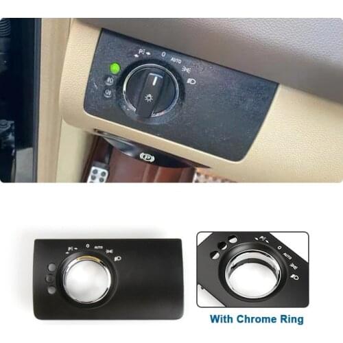 Car Interior headlamp switch panel, replacement panel Suitable for mercedes Benz ml GL w164 x164 300 350 450 500
