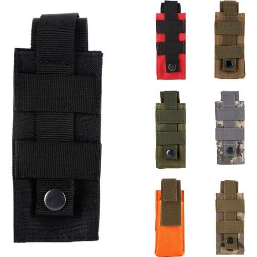 Outdoor Sports Bags Tactical Tourniquet Pouch Medical Shears Small Package Flashlight Sheath