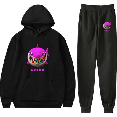 Rapper 6ix9ine Hoodies Sports Pullover GOOBA Hoodies comfortable boys girls Sweatshirts +Pants Men Women Two-pieces sport suits