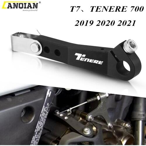 One Finger Clutch Arm Extension Compatible FOR YAMAHA TENERE 700 T7 2019 2020 2021 Easy Pull Clutch Lever System Installation