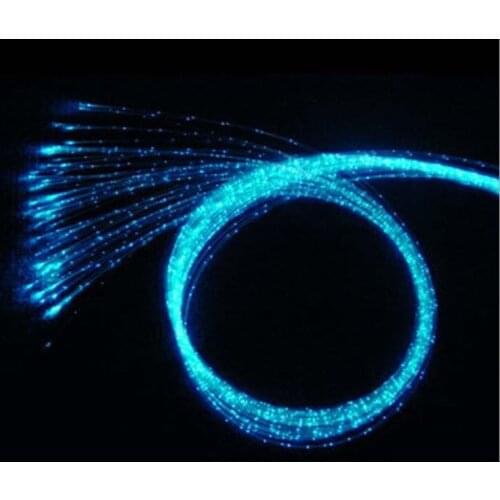 1 Roll X Sparking flash point glow PMMA plastic fiber optic sparkle cable 150m/350m/700m/1500m/2700m/Roll express free shipping