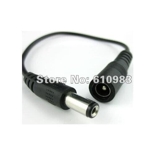 5 pieces/lot) 5.5mm plug DC power cable to 5.5mm Jack