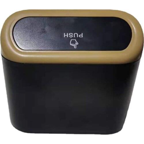 Auto Car Garbage Can Car Trash Can Silicone Garbage Dust Case Holder Rubbish Bin Auto Organizer Storage Box