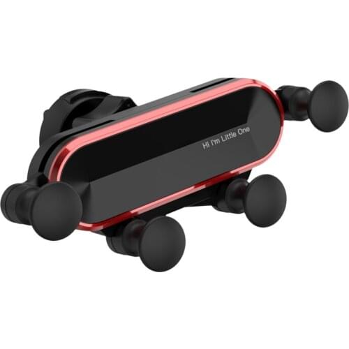 Car Phone Holder Gravity Air Vent Clip Mount Mobile Gravity Stand Smartphone Navigation Support For Huawei iPhone Xiaomi
