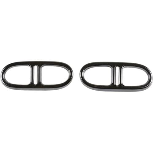 Auto Parts Stainless Steel Car Accessories Throat Muffler Exhaust Pipe Tail Cover Trim for Mercedes-Benz GLA 2020-2021