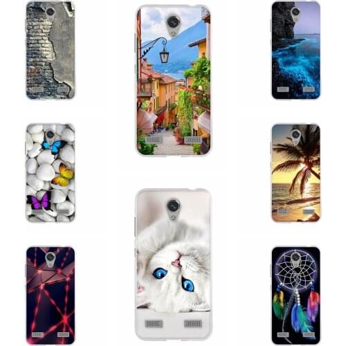 Case For ZTE Blade A520 BA520 Phone Capa Cover Shell For ZTE Blade A520 Slim TPU Cool Printing Bag For ZTE a520 Silicone Fundas