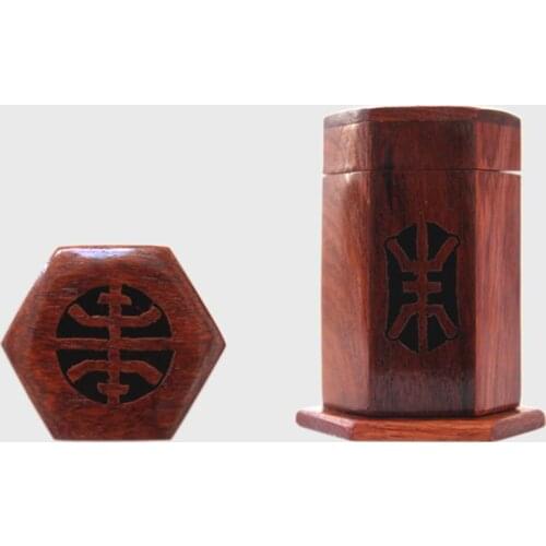 Vietnam Mahogany Toothpick Holder Desktop Toothpick Holder Storage Box Wood Cotton Swab Storage Holder Toothpick Container Box