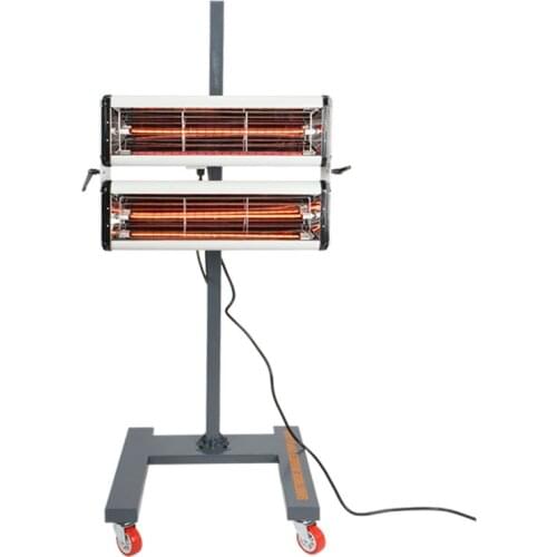 Two-Head Shortwave Infrared Heating Lamp
