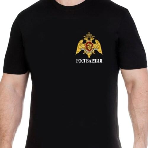 T-Shirt Emblem Of The Special Forces Of The Russian Guard Specnazhot Selling Top Fitness Clothing Tops Male Print Tee Shirts
