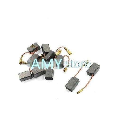 2/5/10/20Pcs 6x8x13mm Electric Grinder Motor Carbon Brushes 13mm x 8mm x 6mm 33/64" x 5/16" x 3/13" for 100 Angle Grinder