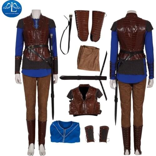 Manluyunxiao Vikings Season3 Lagertha Cosplay Katheryn Winnick Costume For Women Christmas Halloween High Reduction Custome Made