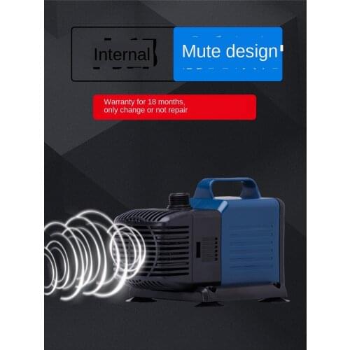 Fish tank pump submersible pump high lift quiet water pump KOI bottom circulation filter water-land pump dual-purpose pond Pump