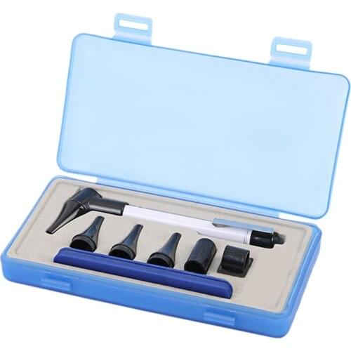Otoscope Ophthalmoscope Stomatoscop Ear Care Diagnostic Instruments Flashlight Magnifying Len Set