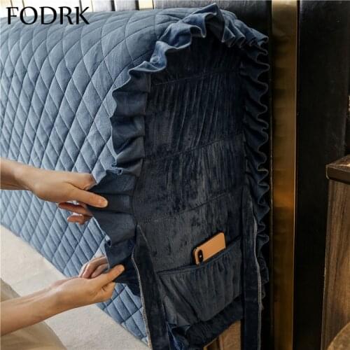 Bedspreads for Bed Head Cover Elastic Fitted Sheet Headboard Luxury Plaid Quilt Bedding Mattresses King Size Bedhead Board 150
