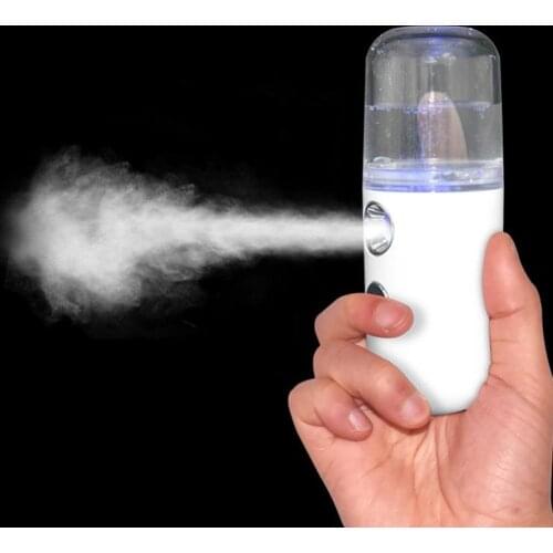 Portable Mini Mist Spray Facial Moisturizing USB Rechargeable Beauty Instrument Face Humidifier Daily Cooling Water Sprayer
