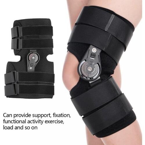 Adjustable Knee Joint Fixed Brace With Chuck Ligament Acute Soft Tissue Injury Post-Stroke Knee Joint Disease Treatment Restores