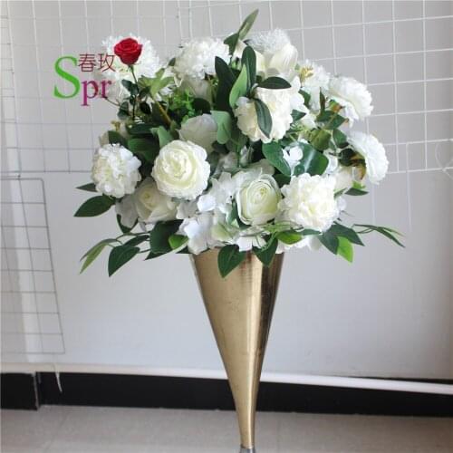 SPR 10pcs/lot Free shipping! artifical flower ball for table wedding centerpieces flower ball