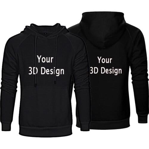 3D Full Printing Hoodies Sweatshirt Pullovers Mens Customized Logo Pattern Unisex Wool Liner Extra Size Autumn Winter Warm Coat