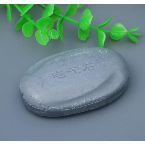 Tourmaline Soap Blackhead Remover Oil-control Bath Shower Supplies Face Body Beauty Healthy Personal Care Whitening Rejuvenation