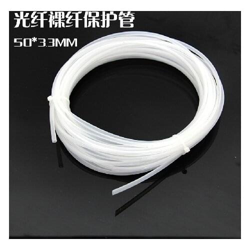 100 Meters Bare Fiber Optic Protection Sleeve Bare Fiber Protection Tube 3.3MM*5MM