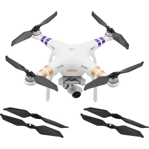 2/4Pcs 9455 Carbon Fiber Noise reduction Propeller for DJI Phantom 3 Drone Quick-Release Folding Replacement Blade Spare Parts