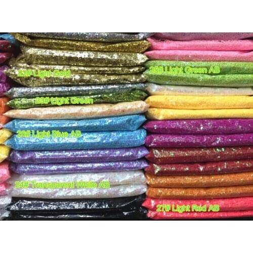 30g 3mm Star Sequins Nail Art Flat Loose Sequins Glitter Paillettes Wedding Craft Kids DIY Accessories Transparent, Light Gold