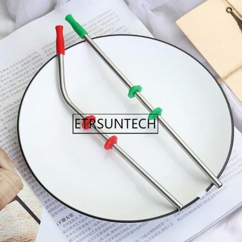 300pcs Silicone Sleeve Stainless Steel Straws Reusable Replacement Metal Straws With Silicone Tips