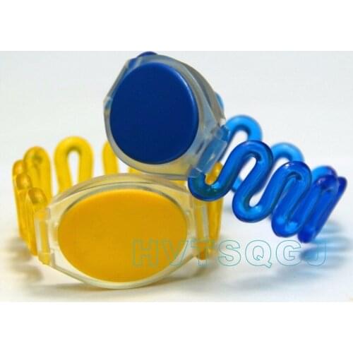 50pcs Top quality waterproof 13.56mhz rfid wristbands