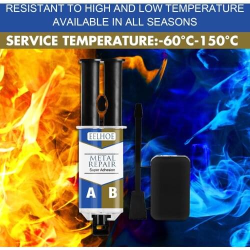 A B Caster Repair Adhesive An Upgraded Version Strong Industrial Repair Agent Casting Metal Cast Iron Trachoma Stomatal Crackle