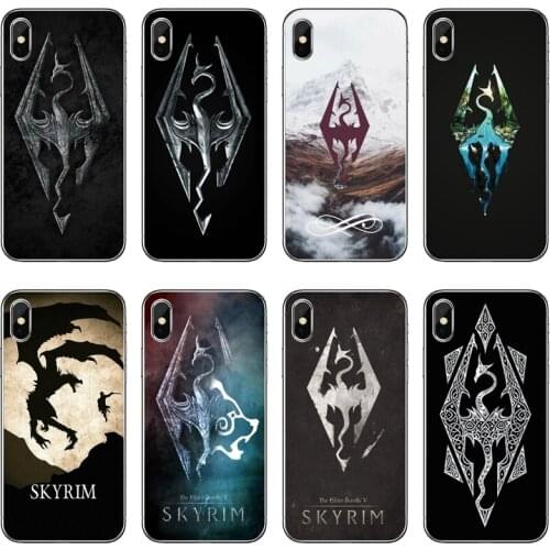 The Elder Scrolls V Skyrim Accessories Phone Case For Xiaomi Mi 11 Note 10 10T 9 9T 8 Pro A2 Lite A3 A1 Poco F1 F2 M3 X3 NFC