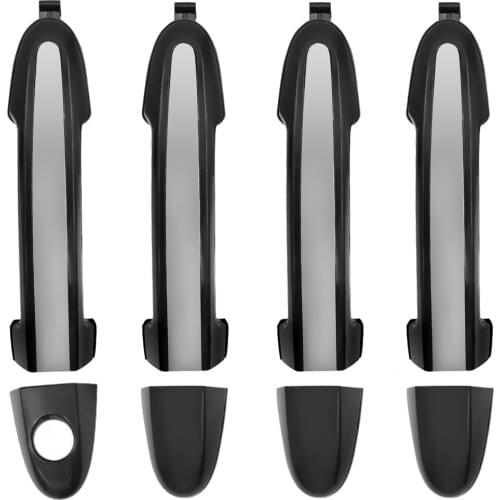 For Hyunda Santa Fe 2007 2008 2009 2010 2001 2012 Front Rear Left Right Outside Door Handles Chrome 83661-2B000