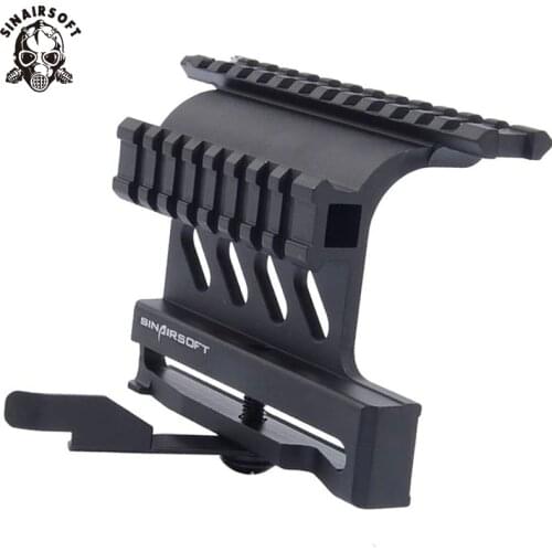 AK47 AK74 SAIGA Picatinny Weaver Side Mount Rail Quick QD 20mm Picatinny Detach Double Side AK Scope Sight Mount Bracket Rifle