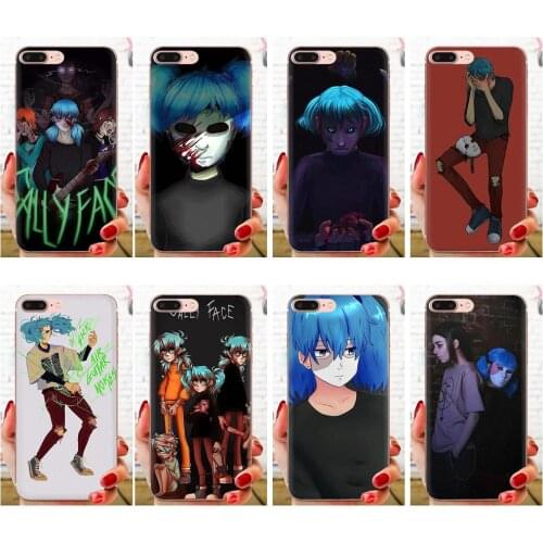 Sally Face Game Ultra Thin Cartoon Pattern For HTC Desire 530 626 628 630 816 820 830 One A9 M7 M8 M9 M10 E9 U11 U12 Life Plus
