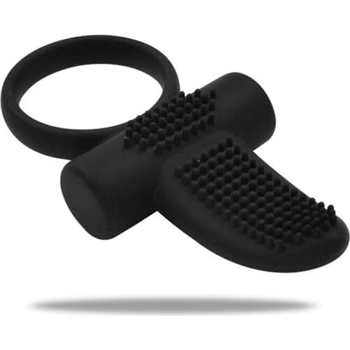 EXVOID Cock Rings Delay Time Bullet Vibrator Adults Products Silicone Tongue Vibrator Penis Ring Sex Toys for Men Erection